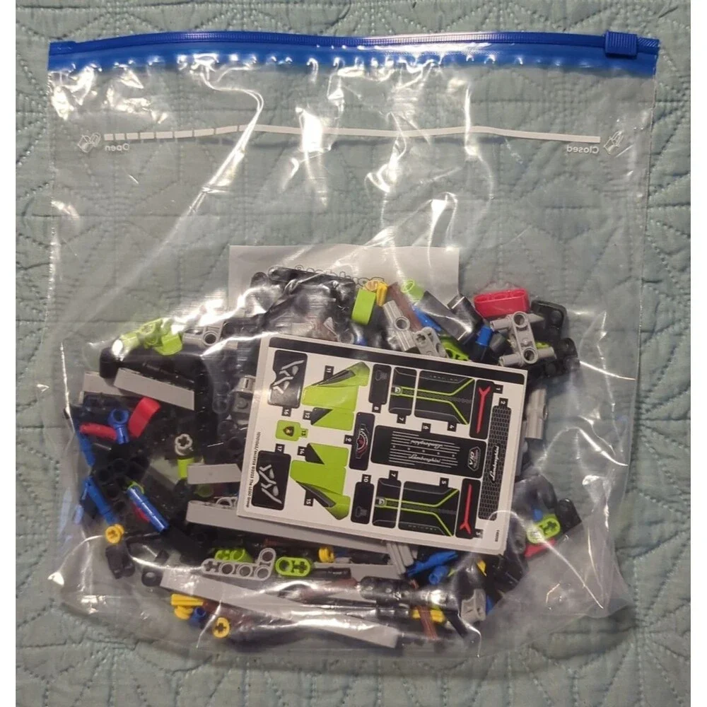 LEGO Technic 42161 Lamborghini Huracan Tecnica Sports Car 806 Pc Complete Set?